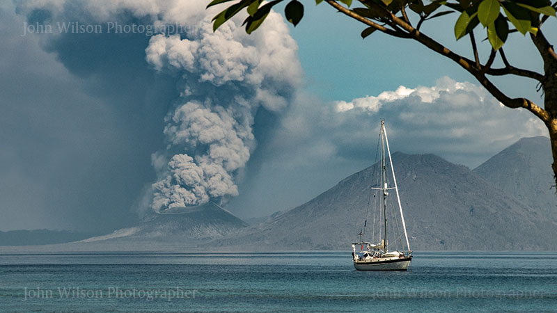 Rabaul volcano