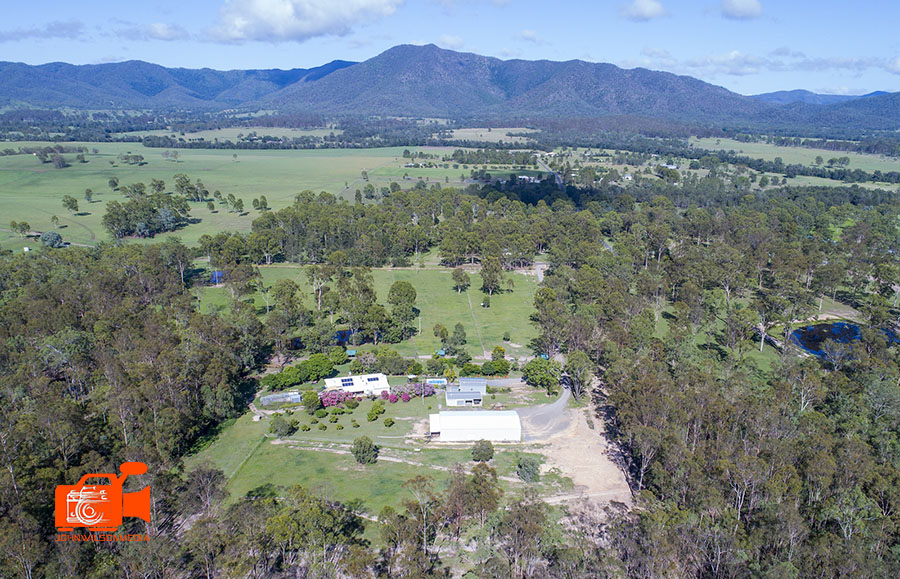 Aerial photography wide bay