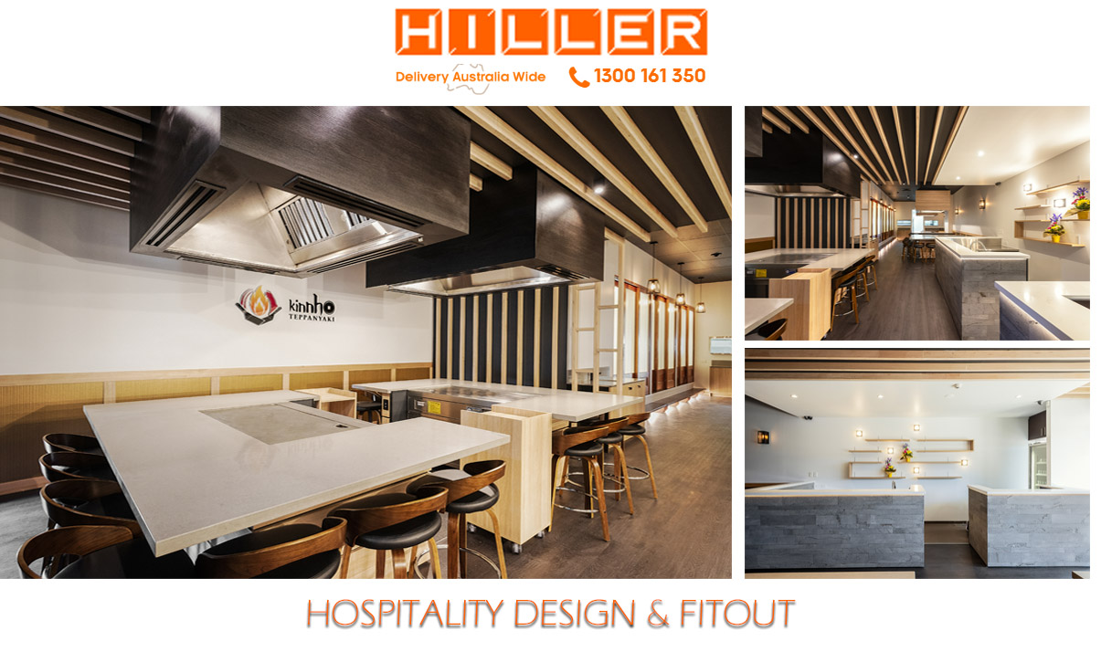 Mooloolaba Kinnho restaurant Fit Out - Hiller Hospitality Design