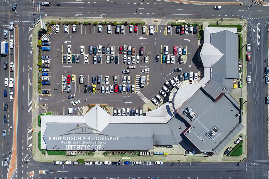 Rockhampton Aerial photography overhead view