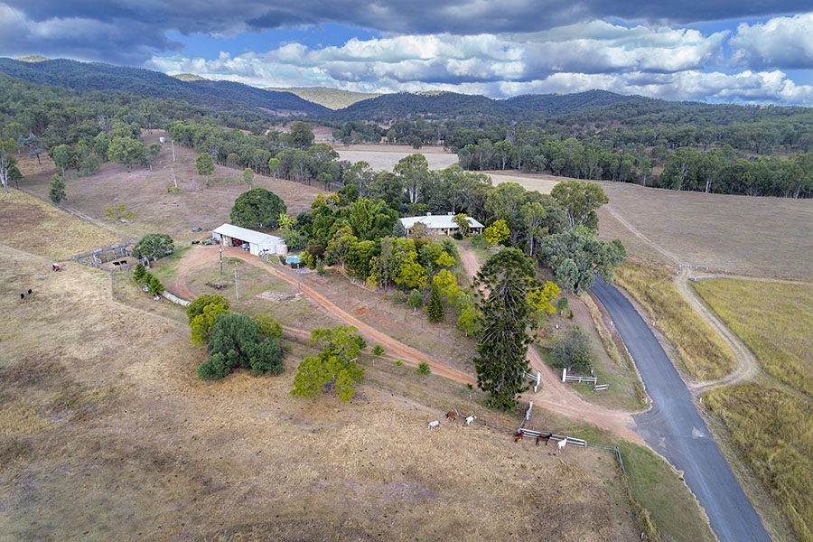 Rural property aerial photography Rockhampton